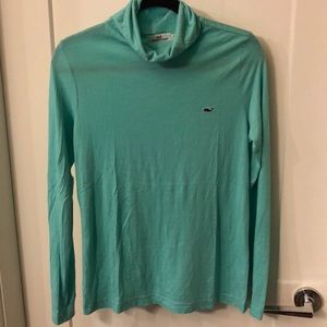 Vineyard Vines Teal Turtleneck